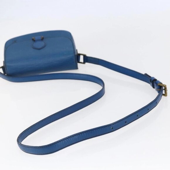 LOUIS VUITTON Epi Saint Cloud PM Shoulder Bag Blue - Picture 8 of 15